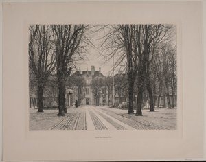 Zielony ogród w Szpitalu Frederiks autorstwa Karl Jensen