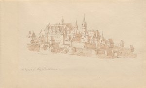 Zamek Kaiserslautern autorstwa Karl Julius Von Leypold