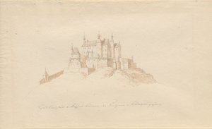 Zamek Landstuhl ur. Kaisers, Lautern, książęta v. z powodu Sickingen autorstwa Karl Julius Von Leypold