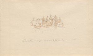 Zamek Lauter między Creutznach i Zweibrücken i d. zwiększyć głośność autorstwa Karl Julius Von Leypold