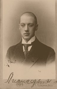 rosyjski poeta Nikołaj Gumilow 1886-1921, ok. 1917-1920