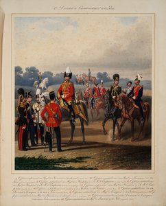 Pierwsza dywizja kawalerii lekkiej gwardii, 1867 r