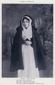 Irlandzkie "Colleens" (zdjęcie czarno-białe)
