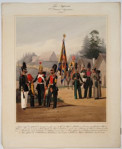 Żołnierze 2. Dywizji Piechoty Gwardii Gwardii Cesarskiej, 1867
