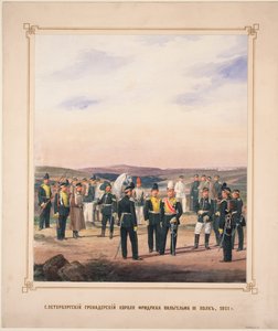 Petersburg Pułk Grenadierów Ratowników Króla Fryderyka Wilhelma III, 1871