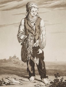 Młodzi żebracy, c. 1800.