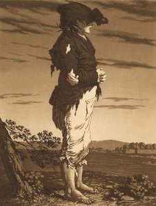 Młodzi żebracy, c. 1800 .