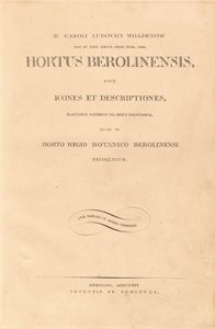 Ogród w Berlinie autorstwa Karl Ludwig Willdenow
