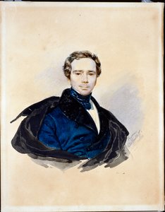 Portret Fiodora, księcia Galitzine autorstwa Karl Pavlovich Bryullov