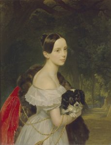 Portret Ulyany M. Smirnovej, 1837-1840 autorstwa Karl Pavlovich Bryullov