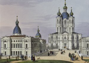 Klasztor Zmartwychwstania Pańskiego Smolnego w Petersburgu, I poł.