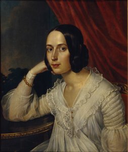 Portret Natalii Alekseevna Tuchkova-Ogareva 1829-1913, 1842