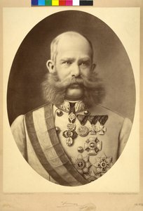 Cesarz Austrii Franciszek Józef I autorstwa Karl Ritter Von Kobierski