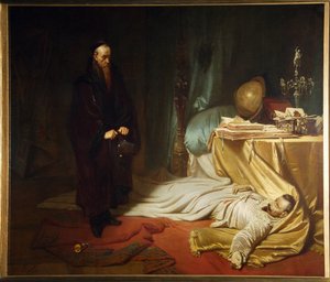 Baptiste Seni z martwego ciała Wallensteina, z trylogii Wallensteina Friedricha Schillera