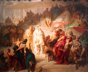 Thusnelda w triumfalnym orszaku Germanika
