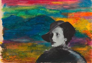 Bez tytułu, ok.1939 (akwarela i kolaż na papierze)