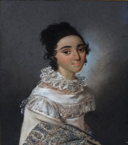 Portret Jekateryny Emanuiłowny Abamelik-Łazariewej 1806-1880, z domu Manuk-Bej, 1820