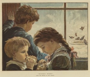 Węgry Ptaki (chromolitho)