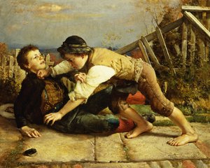Chłopięce figle, 1885