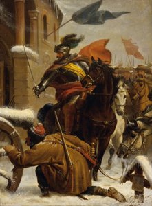 Najazd Johanna de Wertha w pobliżu Tuttlingen, 1643, 1866.