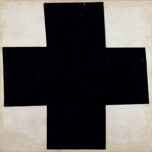 Czarny Krzyż Croix noire, 1915. autorstwa Kazimir Severinovich Malevich