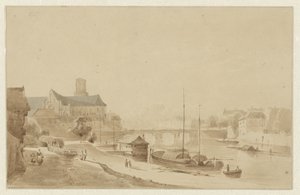 Miasto nad rzeką autorstwa Kasparus Karsen (possibly)