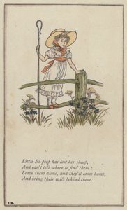 Mała Bo-peep zgubiła swoją owcę (kolor lito)