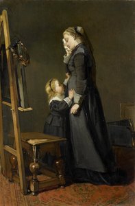 Wdowa po malarzu autorstwa Kate Bisschop-Swift