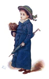„Kartki świąteczne” Kate Greenaway. autorstwa Kate Greenaway