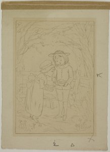 Odkrycie ptasiego gniazda autorstwa Kate Greenaway