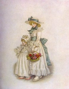 „Siostry” Kate Greenaway autorstwa Kate Greenaway