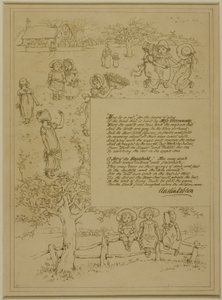 Studium urody w domu autorstwa Kate Greenaway
