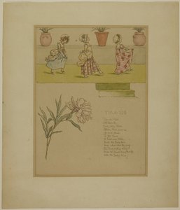 Studiuj na czubek palca z Marigold Garden autorstwa Kate Greenaway