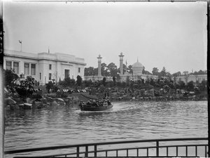 Wembley Park, Wembley Park, Brent, Wielki Londyn, 06.05.1924 (czarno-białe zdjęcie) autorstwa Katherine Jean Macfee