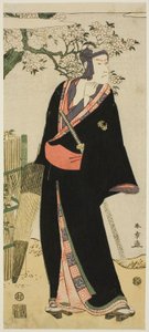 Aktor Ichikawa Komazô II jako Sukeroku autorstwa Katsukawa Shun