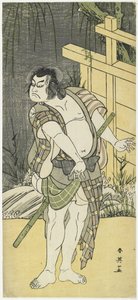 Sakata Hangoro _ Ii As Tamba no Suketaro _, 1791 autorstwa Katsukawa Shun