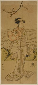Aktor Iwai Kiyotaro II autorstwa Katsukawa Shun