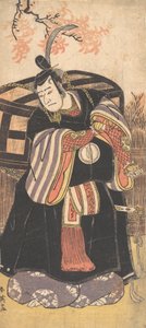 Aktor Trzeci Sawamura Sojuro jako człowiek o wysokiej pozycji, ca. 1791.