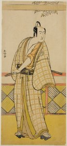 Aktor Sawamura Sojuro III w niezidentyfikowanej roli autorstwa Katsukawa Shunkо̄