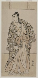 Ichikawa Monnosuke II jako Lord autorstwa Katsukawa Shunkō II