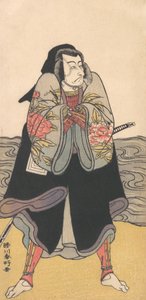 Ichikawa Dan Juro V, co? 1780. autorstwa Katsukawa Shunko