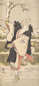 Onoe Matsusuke Jako zapalenie wątroby czuję się, jakbym był na skraju śmierci. 1790. autorstwa Katsukawa Shunko