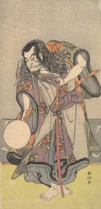 Pierwszy Nakamura Nakazo jako samuraj, ca. 1780.
