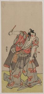 Ichikawa Yaozoi s Kiedy w pobliżu byli moi przodkowie, nie było to d 1770. autorstwa Katsukawa Shunsho