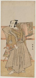 Ichimura Uzaemon Doctor X Jako Juro przodków, a nie d 1770. autorstwa Katsukawa Shunsho