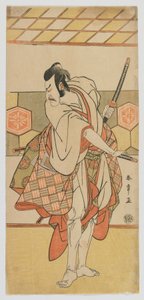 Kabuki ac i r Ichikawa Dan Juro V, Edo Perio d autorstwa Katsukawa Shunsho