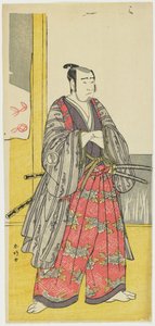 Sawamura Sojuro III jako Yazama Jutaro, c. 1789 autorstwa Katsukawa Shunsho