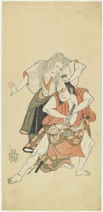 Sawamura tak _ ju _ ro_ dobrze autorstwa Katsukawa Shunsho