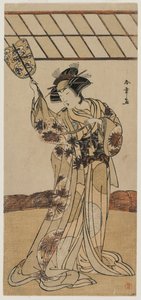 Segawa Kikunojō III jako Terror autorstwa Katsukawa Shunsho