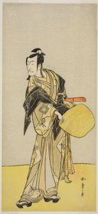 Aktor Ichikawa Danjuro V jako Kakogawa Honzo ze sztuki „Kanadehon Chushin Nagori no Kura” wystawiony w Teatrze Nakamura w dziewiątym miesiącu 1780 r. autorstwa Katsukawa Shunsho